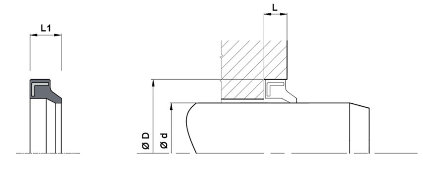 ATU/M 52x62x13 PU